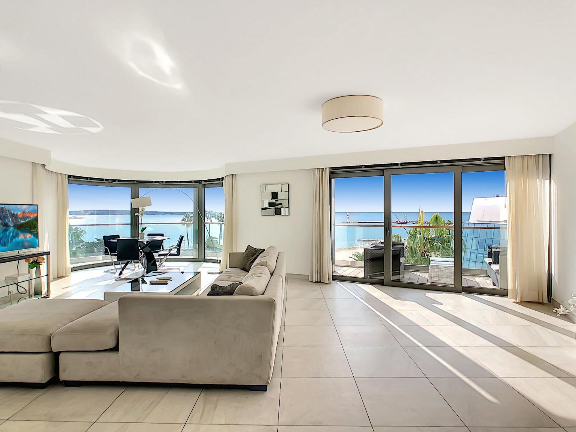 7 Croisette Lägenhet Cannes Exteriör bild